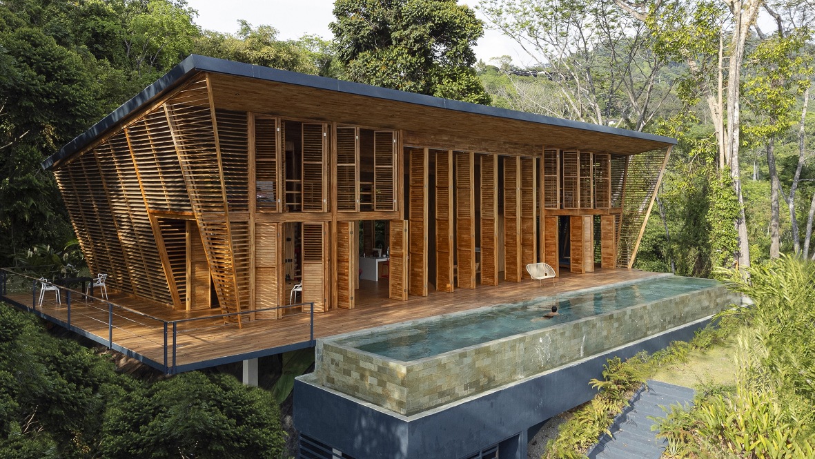 No Footprint Wood House